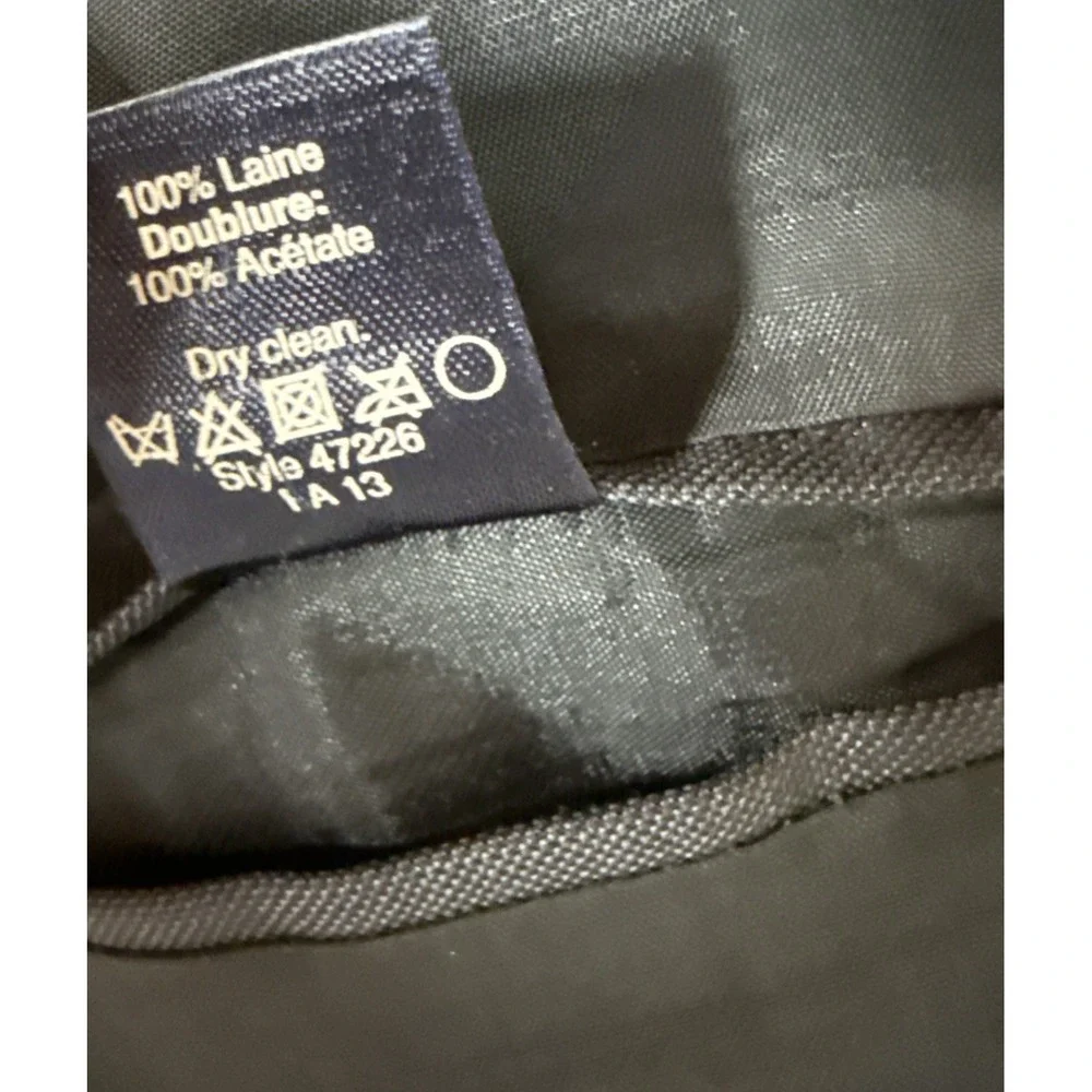 J.Crew Thompson Blazer Men's 38R Navy Wool Two Button Sport Coat Preppy